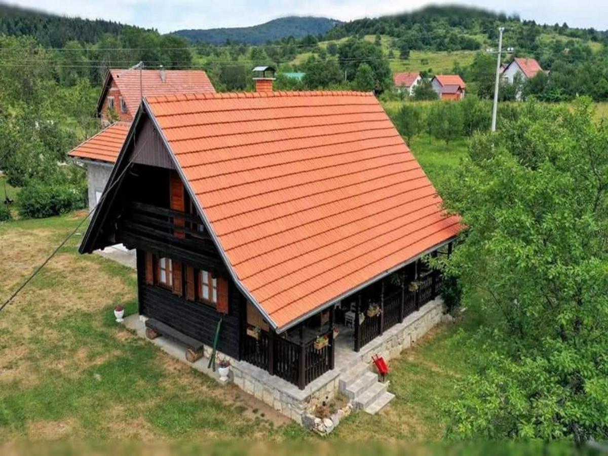 Вилла Tetina Kuca Saborsko Экстерьер фото